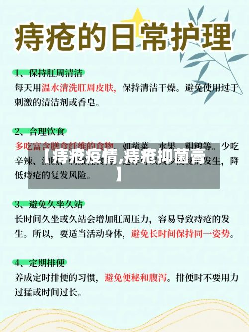 【痔疮疫情,痔疮抑菌膏】