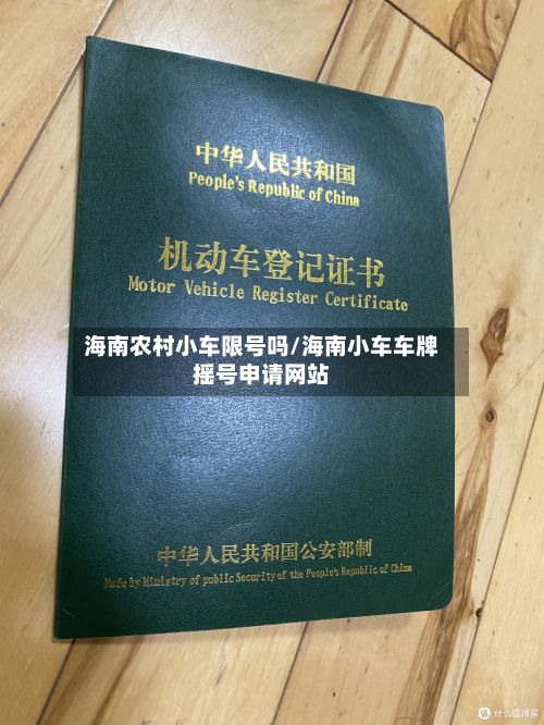 海南农村小车限号吗/海南小车车牌摇号申请网站-第2张图片