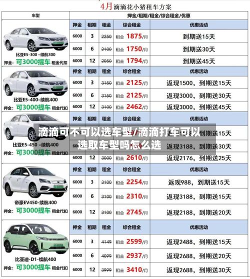 滴滴可不可以选车型/滴滴打车可以选取车型吗怎么选