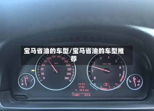 宝马省油的车型/宝马省油的车型推荐