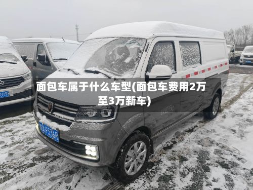 面包车属于什么车型(面包车费用2万至3万新车)-第3张图片