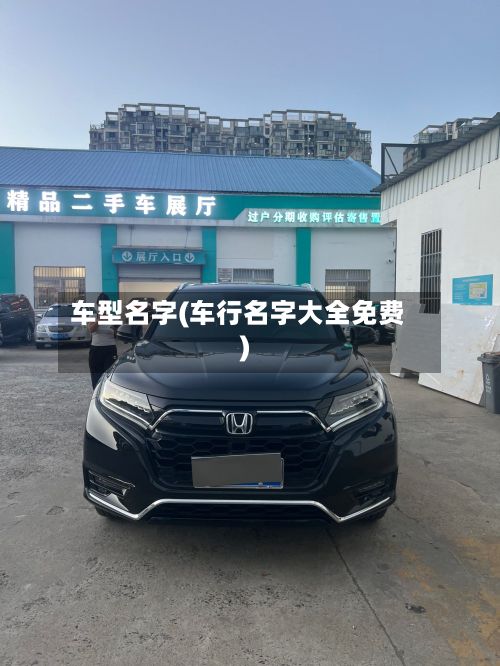 车型名字(车行名字大全免费)