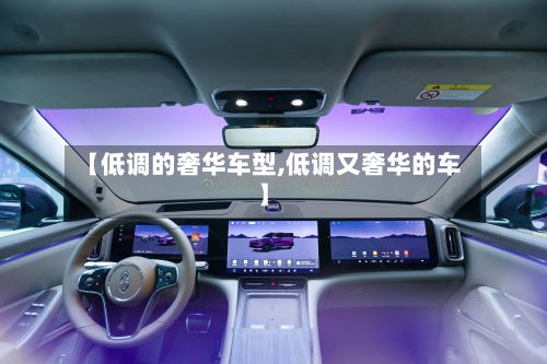 【低调的奢华车型,低调又奢华的车】