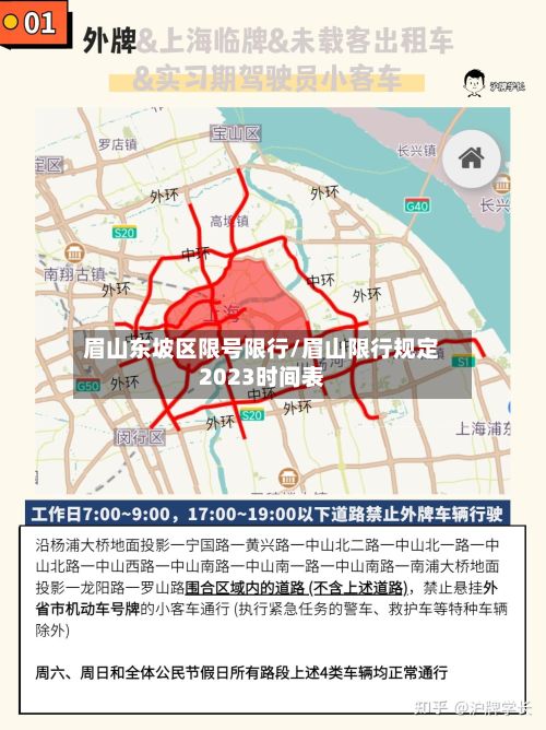 眉山东坡区限号限行/眉山限行规定2023时间表