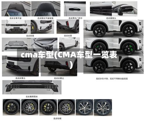 cma车型(CMA车型一览表)-第2张图片