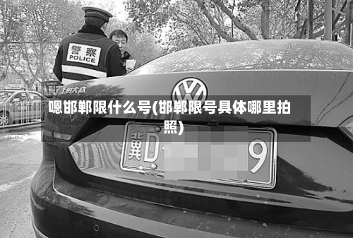 嗯邯郸限什么号(邯郸限号具体哪里拍照)-第2张图片