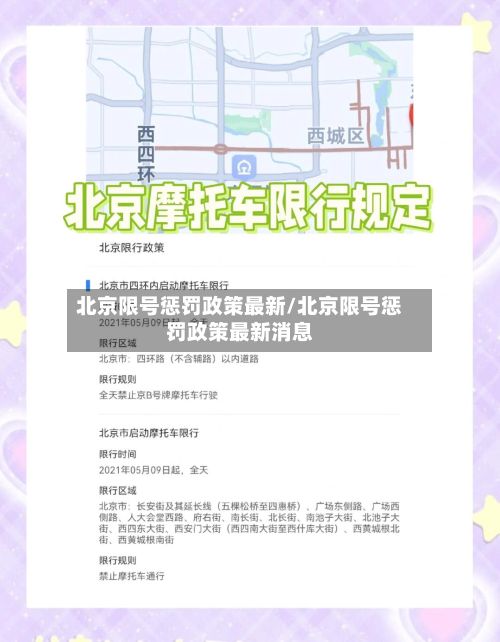 北京限号惩罚政策最新/北京限号惩罚政策最新消息