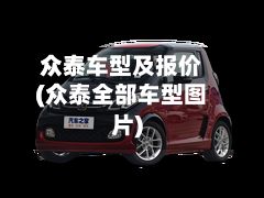 众泰车型及报价(众泰全部车型图片)-第2张图片