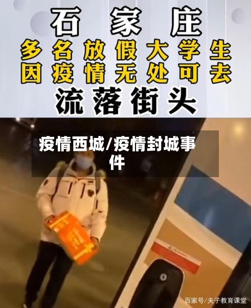 疫情西城/疫情封城事件-第2张图片