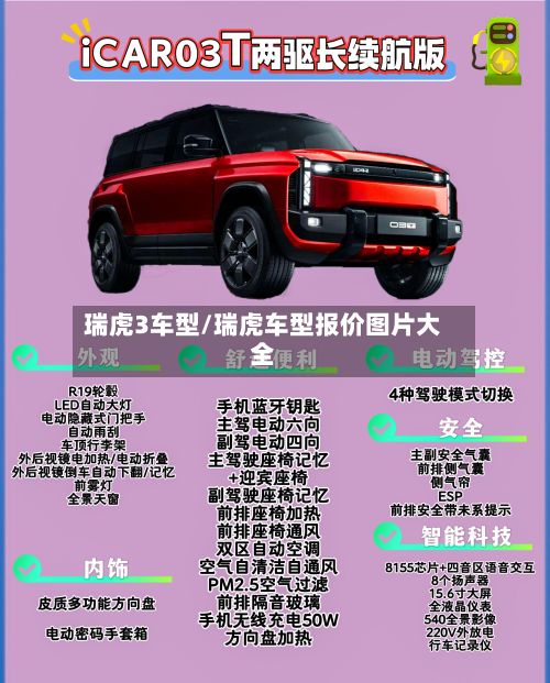 瑞虎3车型/瑞虎车型报价图片大全-第2张图片