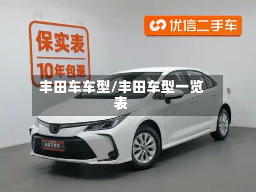 丰田车车型/丰田车型一览表-第3张图片