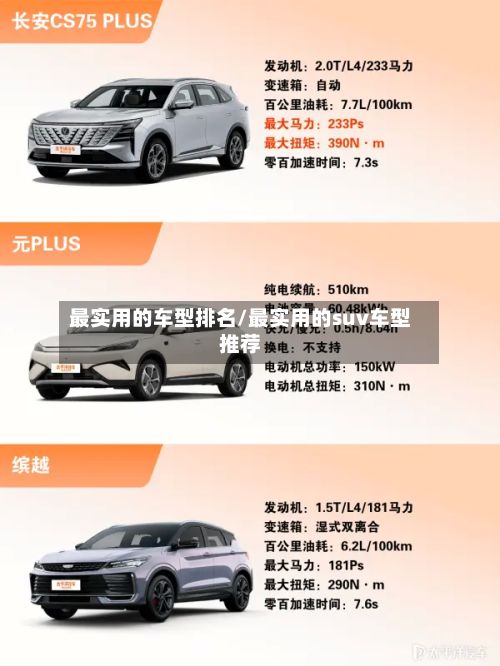 最实用的车型排名/最实用的suv车型推荐-第3张图片