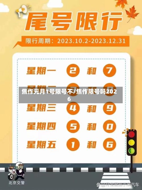焦作元月1号限号不/焦作限号吗2026-第2张图片