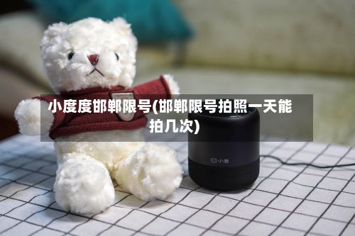 小度度邯郸限号(邯郸限号拍照一天能拍几次)