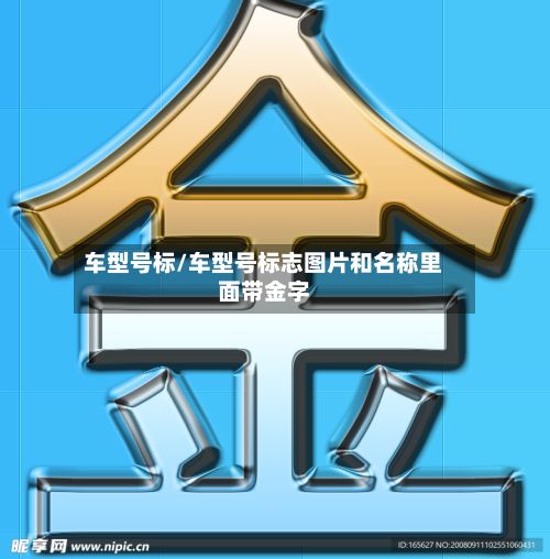 车型号标/车型号标志图片和名称里面带金字-第2张图片