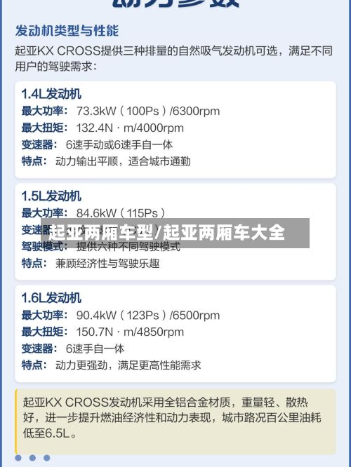 起亚两厢车型/起亚两厢车大全-第2张图片
