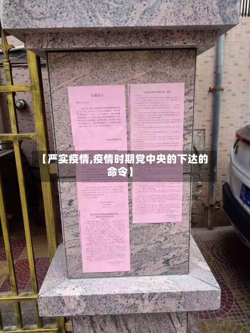 【严实疫情,疫情时期党中央的下达的命令】