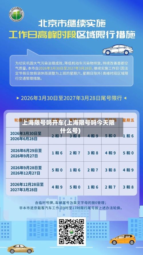 上海限号吗开车(上海限号吗今天限什么号)-第2张图片
