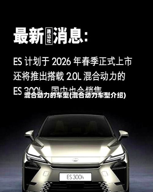 混合动力的车型(混合动力车型介绍)